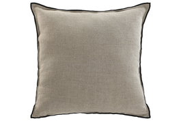 DKD Home Decor India lino 1c25 Cojín Tradicional Lino Natural 8 x 50 x 50 cm (2 Unidades)