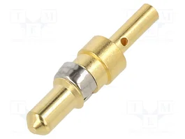 HARTING Contacto Macho Industrial para Conducto, Crimpado, 10A