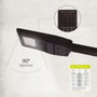 Farola solar LED Buat con sensor de movimiento y crepuscular 7W 4000K IP65