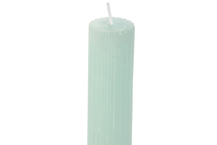 DKD Home Decor Set de 4 Velas Turquesa Blue Candle
