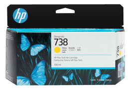 HP DESIGNJET 738 CARTUCHO AMARILLO 130ML