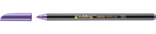 Edding Rotulador 1200 Punta Fina Violeta Metálico