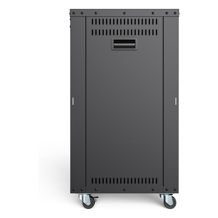 Digitus Bastidor para Equipos Rack de 19 Pulgadas Universal con Ruedas, 16HE, 16U, 136 kg Carga Máx, Negro