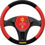 Momo Funda de Volante Easy Microfibra Rojo-Negro 38-39cm
