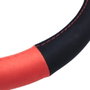 Momo Funda de Volante Easy Microfibra Rojo-Negro 38-39cm