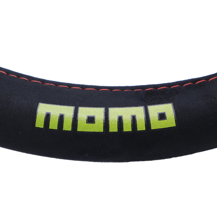 Momo Funda de Volante Easy Microfibra Rojo-Negro 38-39cm Momo Funda de Volante Easy Microfibra Rojo-Negro 38-39cm
