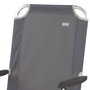 Aktive Camping Silla plegable de aluminio gris antracita