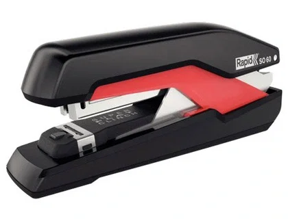 Rapid Grapadora SO60 Negro/Rojo Capacidad 60 Hojas con Tecnología Omnipress y SuperFlatClinch Rapid Grapadora SO60 Negro/Rojo Capacidad 60 Hojas con Tecnología Omnipress y SuperFlatClinch