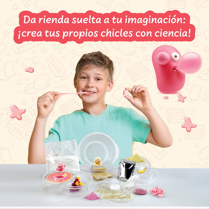 Science4You Fábrica De Chicles 80004957 - Kit Científico para Crear Chicles con Sabores, Juego Educativo para Niños +6 Años, Idioma Portugués y Español Science4You Fábrica De Chicles 80004957 - Kit Científico para Crear Chicles con Sabores, Juego Educativo para Niños +6 Años, Idioma Portugués y Español