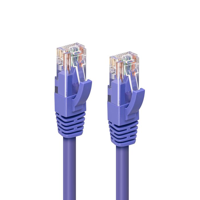 MicroConnect Cable de Parcheo CAT6A UTP 0,25m Púrpura LSZH MicroConnect Cable de Parcheo CAT6A UTP 0,25m Púrpura LSZH