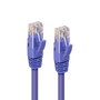 MicroConnect Cable de Parcheo CAT6A UTP 0,25m Púrpura LSZH