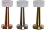 DKD Home Decor Lámpara de sobremesa LED de metal con control táctil (Pack de 3)