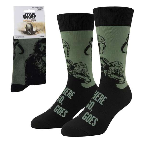 Cerdá Calcetines Star Wars: The Mandalorian Mandalorian & Grogu 38-45 Cerdá Calcetines Star Wars: The Mandalorian Mandalorian & Grogu 38-45