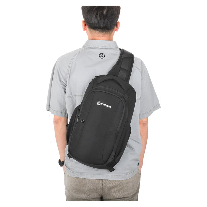MANHATTAN Amsterdam Mochila para Portátil 13.3 Pulgadas Negro MANHATTAN Amsterdam Mochila para Portátil 13.3 Pulgadas Negro
