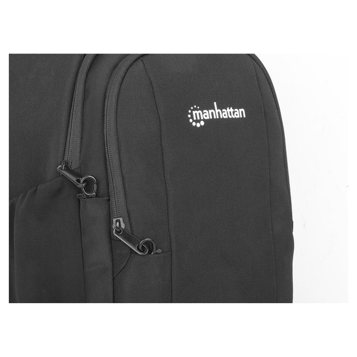 MANHATTAN Amsterdam Mochila para Portátil 13.3 Pulgadas Negro MANHATTAN Amsterdam Mochila para Portátil 13.3 Pulgadas Negro