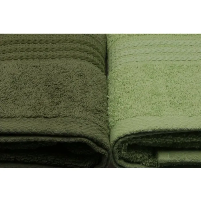 Juego de 4 Toallas de Baño, 70 x 140 cm, Verde, HOB8681181534267 Juego de 4 Toallas de Baño, 70 x 140 cm, Verde, HOB8681181534267