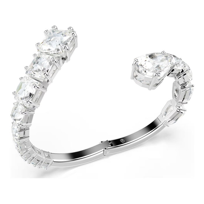 Swarovski Brazalete Matrix Bangle Medium Gris 5701898 여성용