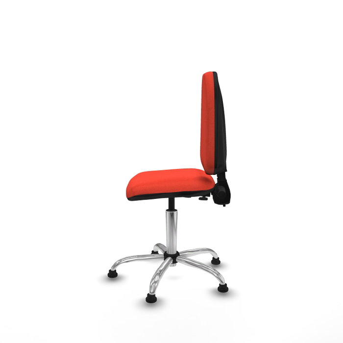 PIQUERAS Y CRESPO Silla de oficina Aýna sin brazos, Naranja oscuro PIQUERAS Y CRESPO Silla de oficina Aýna sin brazos, Naranja oscuro