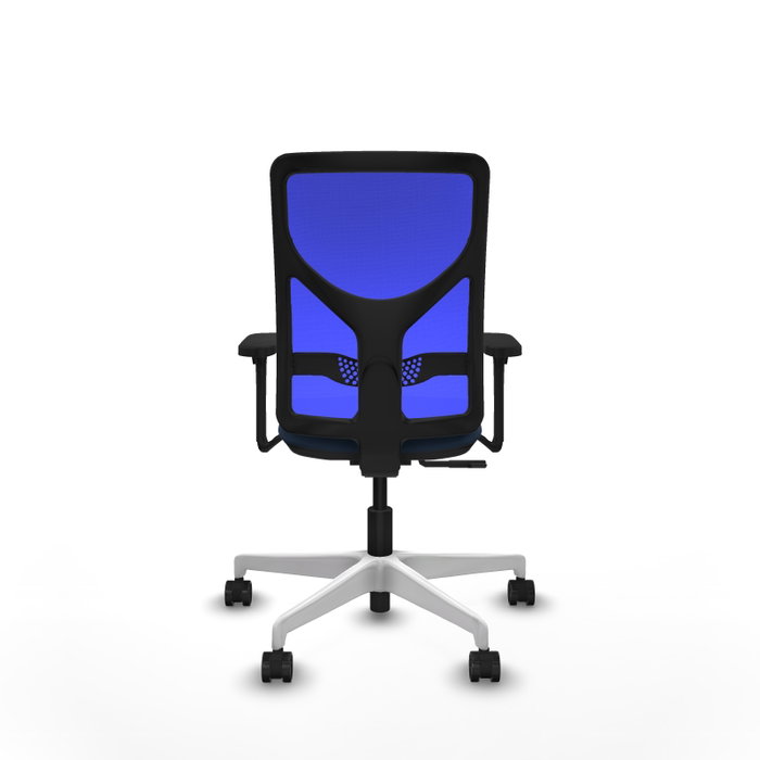 PIQUERAS Y CRESPO Silla de oficina Motilla con mecanismo Sincro, Azul marino y azul PIQUERAS Y CRESPO Silla de oficina Motilla con mecanismo Sincro, Azul marino y azul