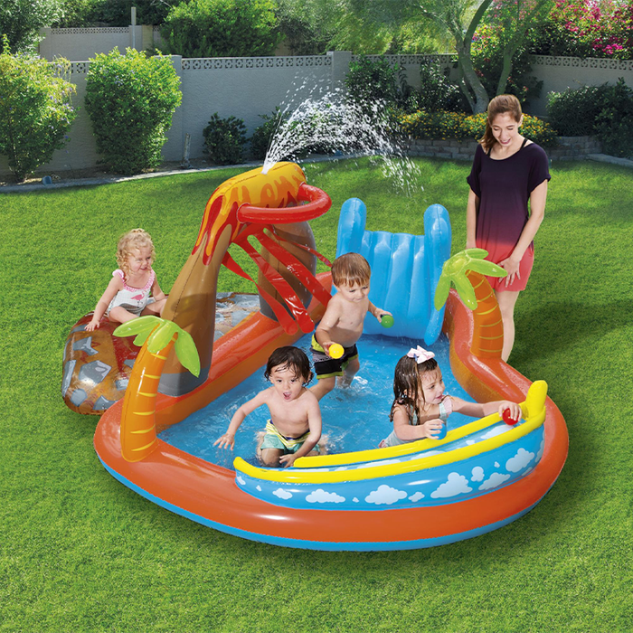 Bestway Piscina Hinchable Parque de Juegos Volcan 265x265x104 cm +2 Años Jardin 53069 Bestway Piscina Hinchable Parque de Juegos Volcan 265x265x104 cm +2 Años Jardin 53069