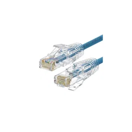 Wp european cabling solution Cable de Red Slim Cat.6A U/UTP 0,2m Azul