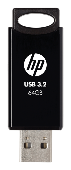 HP 712w Unidad Flash USB 64 GB USB Tipo A 3.2 Gen 1 Negro