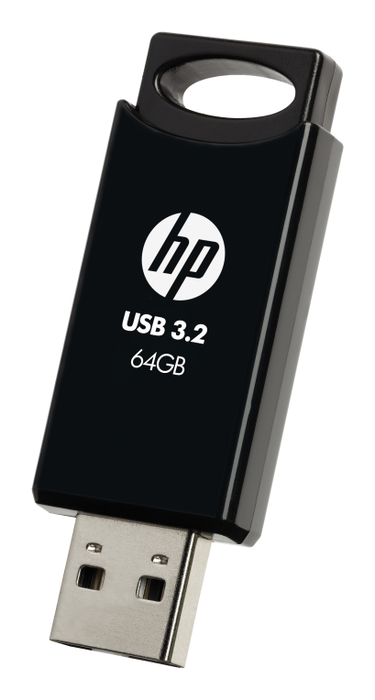 HP 712w Unidad Flash USB 64 GB USB Tipo A 3.2 Gen 1 Negro