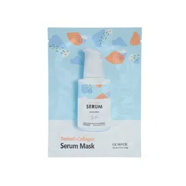 Glamfox Double Effect Mascarilla facial con Colágeno, Hidratante y Reafirmante, 25 g