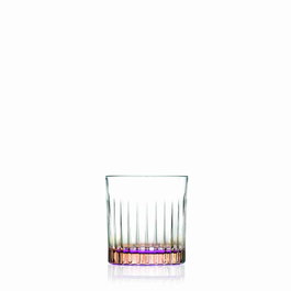 Rcr Cristalleria IT Gipsy Juego 6 Vasos Base Naranja 360 ml