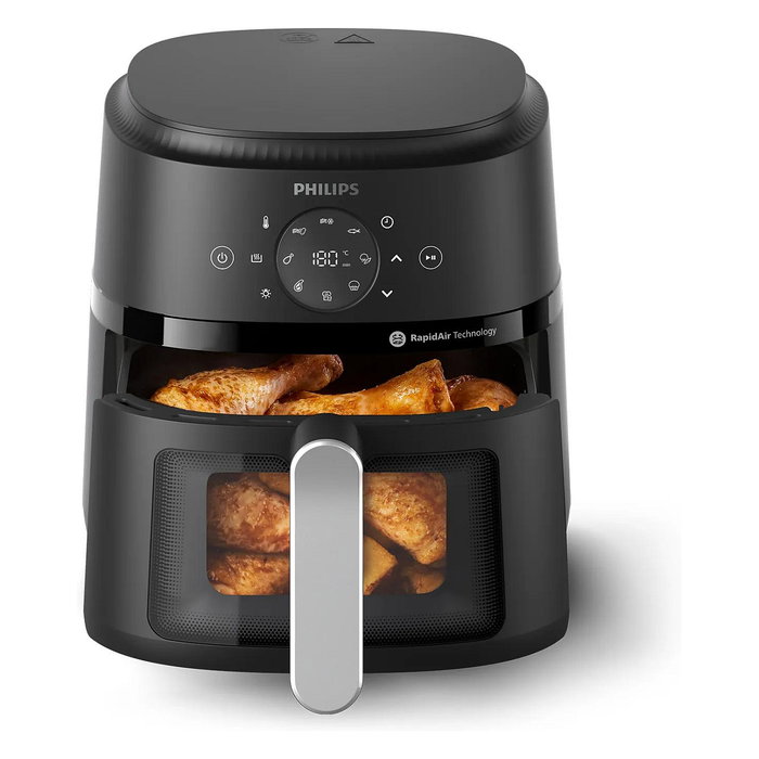 Philips Airfryer NA221/00 4,2L 1500W Negro y Plata