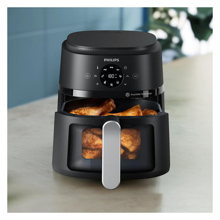 Philips Airfryer NA221/00 4,2L 1500W Negro y Plata