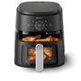 Philips Airfryer NA221/00 - Freidora de aire sin aceite, 4.2 litros, 1500W, color negro