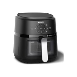 Philips Airfryer NA221/00 - Freidora de aire sin aceite, 4.2 litros, 1500W, color negro