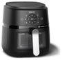 Philips Airfryer NA221/00 de 4,2L, 1500W, negro y plata