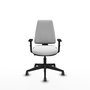 PIQUERAS Y CRESPO Silla de oficina Elche blanca con brazos 1D