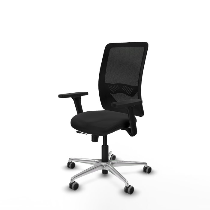 PIQUERAS Y CRESPO Silla de oficina Zulema con mecanismo Sincro/Traslack y Brazos 3D, Negro PIQUERAS Y CRESPO Silla de oficina Zulema con mecanismo Sincro/Traslack y Brazos 3D, Negro
