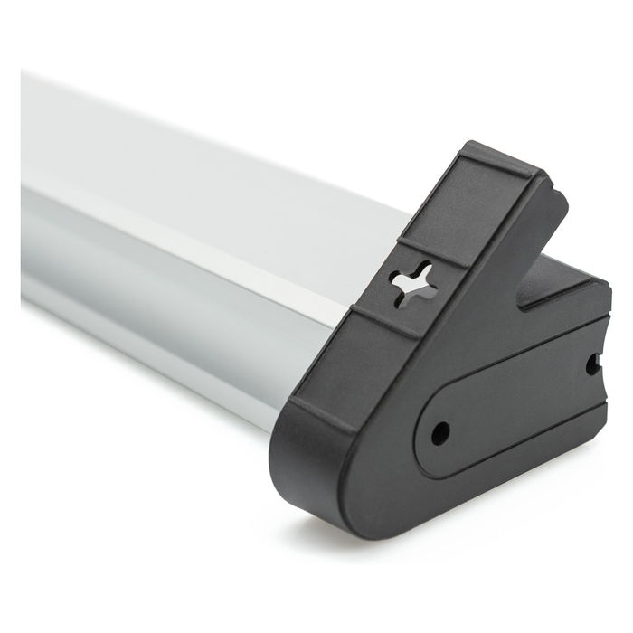 Digitus Regleta de Alimentación 4 Tomas con 2 Puertos USB y Interruptor, Negro/Plata, Cable 1,5m