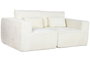 DKD Home Decor Sofá Modular en Pana Crema