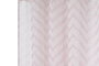 DKD Home Decor Cortina de Poliéster 140x260 cm Rosa Palo con 8 Anillas