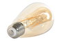 DKD Home Decor Bombilla LED Cristal Ahumada 650 Lúmenes E27
