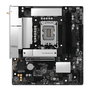 ASRock B860M Rock WiFi Micro ATX - Placa Base Intel B860, Socket LGA 1851 para Intel Core Ultra 2, DDR5 128GB, HDMI, DP, Wi-Fi 6E, Bluetooth 5.3