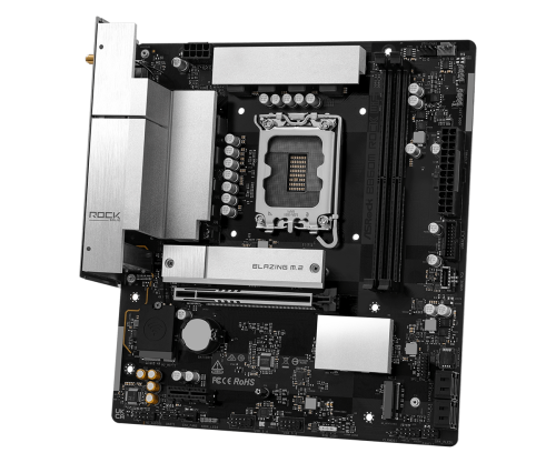 ASRock B860M Rock WiFi micro ATX DDR5 LGA 1851 ASRock B860M Rock WiFi micro ATX DDR5 LGA 1851