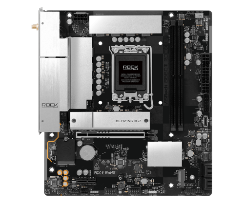 ASRock B860M Rock WiFi micro ATX DDR5 LGA 1851 ASRock B860M Rock WiFi micro ATX DDR5 LGA 1851