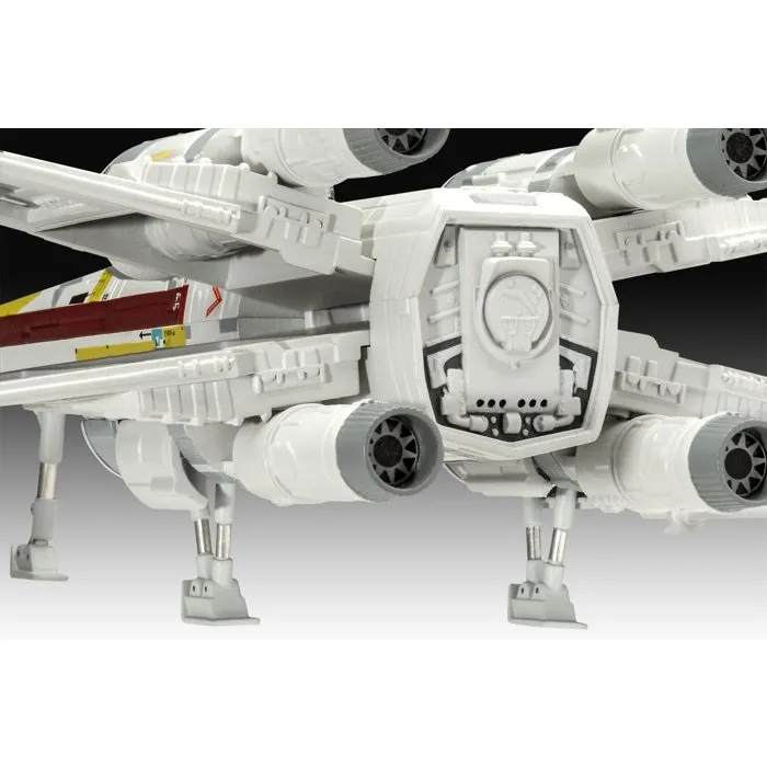 Revell AAAXK74943 Kit de modelismo Star Wars Caza X-Wing Carson Teva de The Mandalorian con pegamento y pinturas