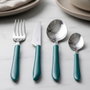 Pradel Set de 24 Cubiertos Vibrato Verde