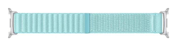 Samsung Correa de Tela y Nylon Color Menta S/M para Galaxy Watch8 | Watch8 Classic - Grupo de Rock ET-SVL32SMEGEU