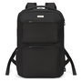 Dicota Backpack SEVEN para Ordenador Portátil 12-14", 18 Litros, Negro, Mochila Unisex con Compartimento para Tableta y Múltiples Bolsillos, Materiales Reciclados