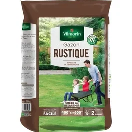 Vilmorin VIL3182670261282 Semillas de Césped Resistente - 10 kg