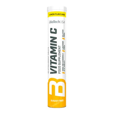 BIOTECHUSA Vitamina C Tabletas Efervescentes Limón - 20 Comp BIOTECHUSA Vitamina C Tabletas Efervescentes Limón - 20 Comp