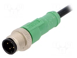 PHOENIX CONTACT SAC-4P-M12MS/1,5-PVC Cable para Sensores M12 Macho Recto 1,5m